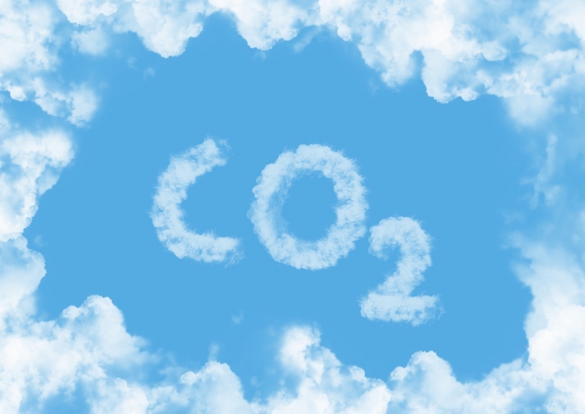 空に浮かぶCO2