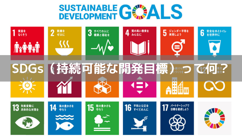 SDGs（持続可能な開発目標）って何？