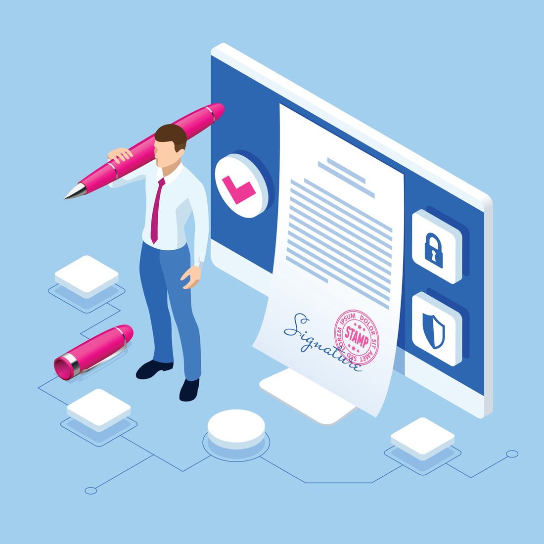 オンライン受付・電子契約システム